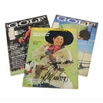 Lee Trevino Signed 1971 X2, & 1969 Magazines - GOLF (x2) & Sports Illustrated JSA ALOA