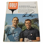 Arnold Palmer & Gary Player Signed 1962 Annual Golf Digest Magazine JSA ALOA