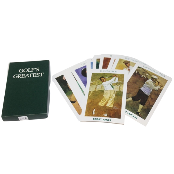 1992 Mueller Golfs Greatest 30 Original Card Set in Original Box #2152/10,000