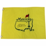 Jack Nicklaus Signed Masters Undated Embroidered Flag with Years Won JSA ALOA