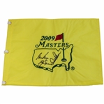 Palmer, Nicklaus & Player Big 3 Signed 2009 Masters Embroidered Flag JSA ALOA