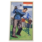 Gary Player Signed 1962 Dickson Orde Sports of the Countries No.14 Golf Card - Gary Players 1st Card JSA ALOA