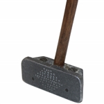 Unmarked Hickory Shafted Putter - Rectangular Face