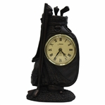 Juliana Golf Bag Themed Resin Clock - Battery Operated