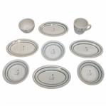 Nine (9) Various Classic Masters Logo Ceramic Dishes - Cup, Mug, Plates, Bowls, Dishes