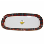 Masters Tournament Home Collection Tartan Serving Tray in Original Box