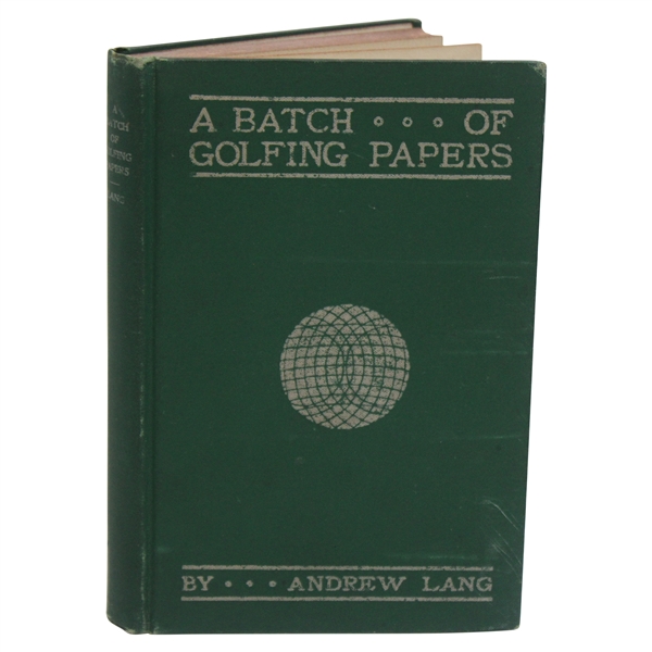 A Batch Of Golfing Papers By Andrew Lang