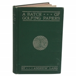 A Batch Of Golfing Papers By Andrew Lang