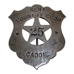 Kent Country Club Caddie Badge