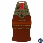 7th Annual Susie Maxwell Berning All-College Classic Michelob Beer Contestant Bag Tag