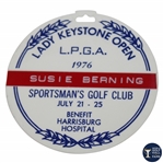 Susie Maxwell Bernings LPGA 1976 Lady Keystone Open Contestant Bag Tag