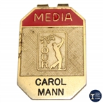 Carol Manns Classic PGA Tour Media Badge/Clip - WGHoF Collection