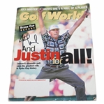 Justin Leonard Signed 1999 Golf World Ryder Cup Magazine JSA ALOA