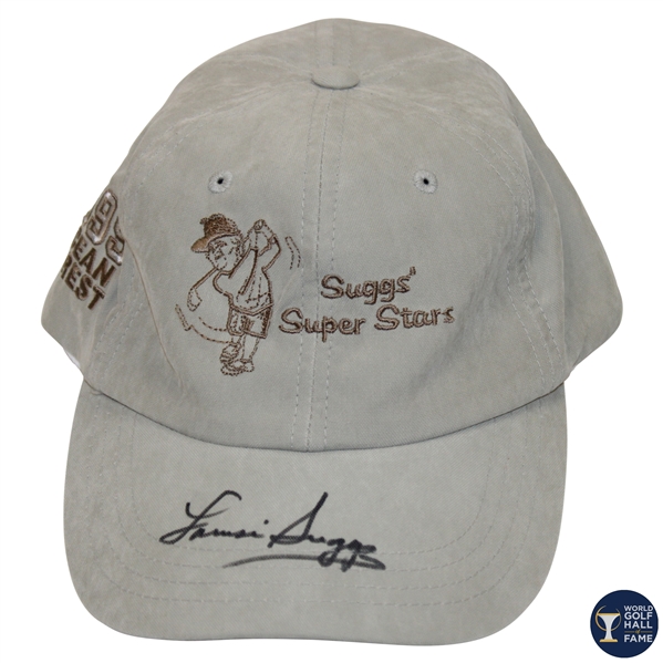 LPGA HoFer Louise Suggs Signed Suggs Super Stars Hat - WGHoF Collection JSA ALOA