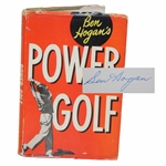 Ben Hogan Signed Ben Hogans Power Golf 1st Edition Book JSA ALOA