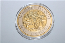 2024 Masters Tournament Ltd Ed Coin #597/750 in Box w/Card - Hole One Tea Olive