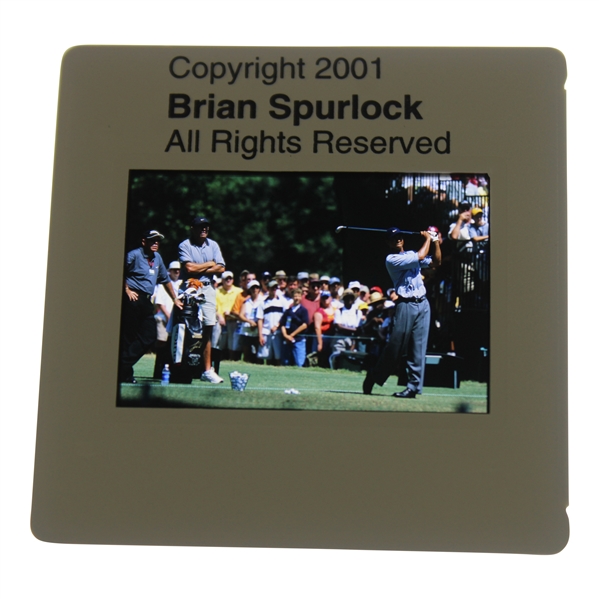 Tiger Woods Color Photo Negative - Brian Spurlock 2001