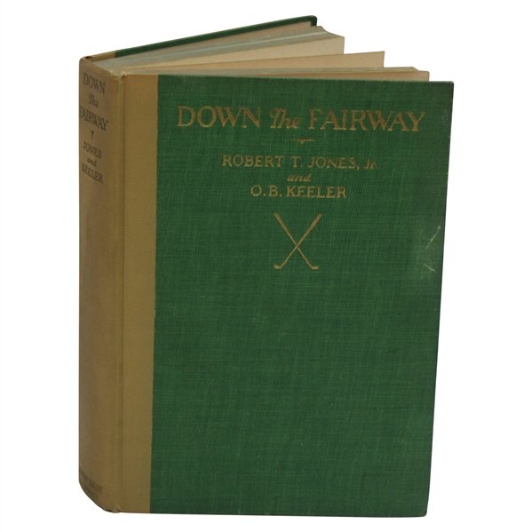 1927 Down the Fairway Third Edition Book by Bobby Jones & O.B. Keeler