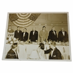 Gene Sarazens Personal Drucker & Baltes 1932 US Open Dinner Photo w/COA