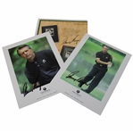 Three (3) Gary Player Signed Photos/Promotional Catalog  JSA ALOA