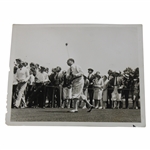 1928 Walter Hagen Match Play with Archie Compston Large Sweeping Action Photo