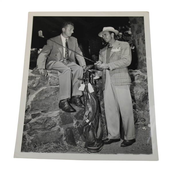 1945 Sam Snead Golf Superstar Shines in Texas Leader Dallas Open Wire Photo