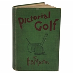 1928 Pictorial Golf Book by H/B/ Martin - 3rd Printing