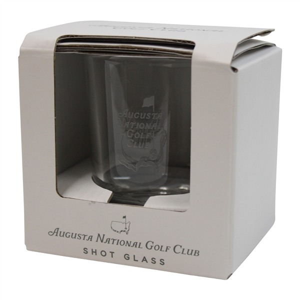 Augusta National Golf Club Shot Glass w/Original Box