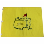 Jack Nicklaus Signed Masters Undated Embroidered Flag with Years Won JSA ALOA