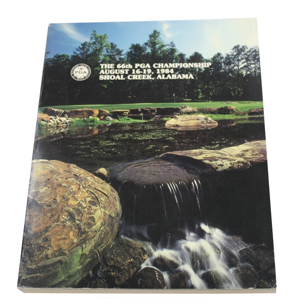 1984 PGA Championship at Shoal Creek Program - Lee Trevino Winner