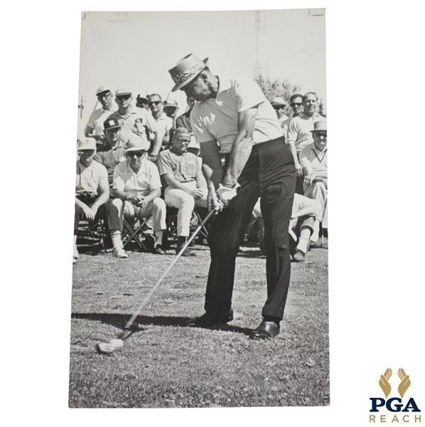 Sam Snead 5x8 Moment of Impact Photo by Chuck Brenkus