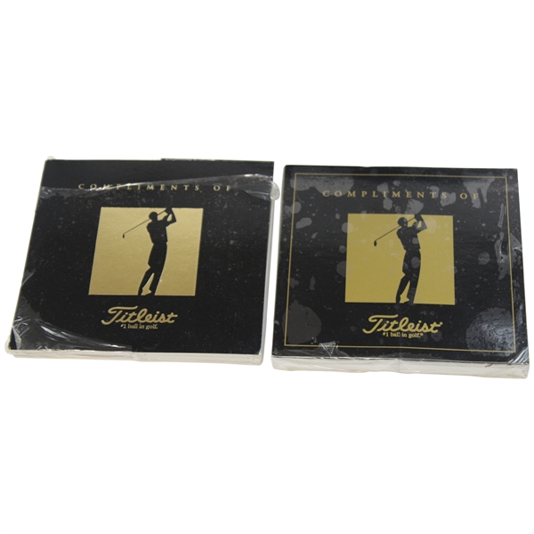 Two (2) Sets of Titleist Champions of Golf Masters Collection Cards - 1934-1995 & 1934-1997