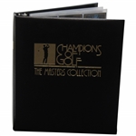 Titleist Champions of Golf Masters Collection Golf Cards in Original Binder - 1934-1995