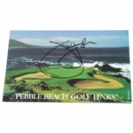 Jim Furyk Signed Pebble Beach Golf Links Official Scorecard JSA ALOA