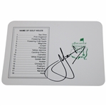 Cam Smith Signed Augusta National Golf Club Scorecard JSA ALOA