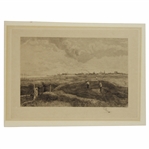 c.1893 Leven Etching from Water Colour Drawings of John Smart RSA by George Aikman, A.R.S.A.