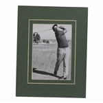 Lee Trevino Signed Photo - Matted JSA ALOA