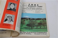 1963 Ryder Cup at East Lake Country Club Program