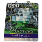 2017 Masters Tournament SERIES Badge #Q02478 - Sergio Garcia Winner