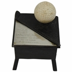 1935 Brynwood Sand Tee Box Hole in One Trophy