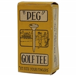 Uncommon Box of Vintage “Peg” Celluloid Golf Tees