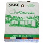 2019 Masters Tournament SERIES Badge #Q06464 - Tiger Woods Winner