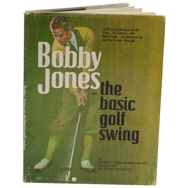 1969 Bobby Jones On The Basic Golf Swing 1st Edition Book