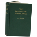 1931 The Boys Life of Bobby Jones First Edition Book by O.B. Keeler