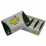 2013 Masters Tournament Dozen Titlest Velocity Golf Balls in Original Box