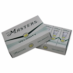 2015 Masters Tournament Dozen Titlest Velocity Golf Balls in Original Box