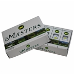 2016 Masters Tournament Dozen Titlest Velocity Golf Balls in Original Box