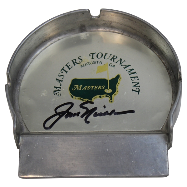 Jack Nicklaus Signed Masters Undated Pewter Putting Cup JSA ALOA