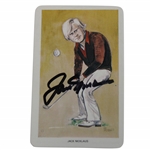 Jack Nicklaus Signed 1979 Venorlandus World of Sport Our Heroes Flik-Cards Golf Card #22 JSA ALOA