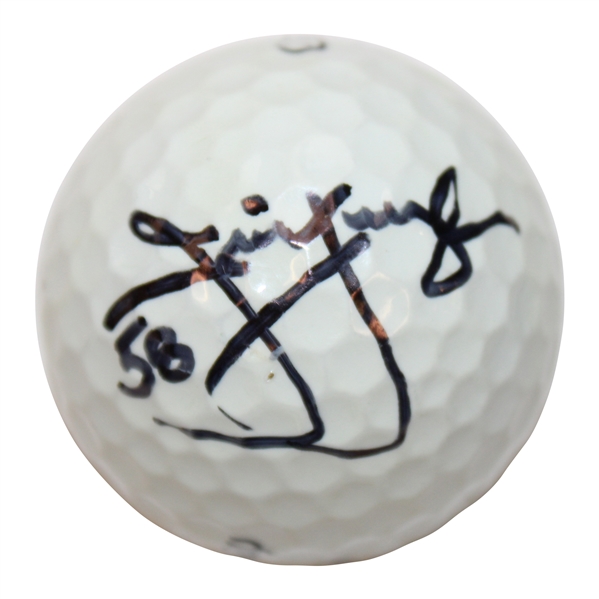 Jim Furyk Signed Callaway Golf Ball JSA ALOA